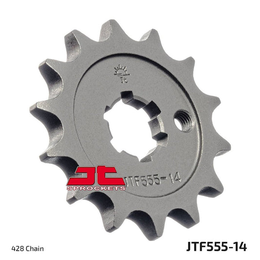 JT Front Sprocket Yamaha RD80LC 83-85, TZR80 92-95, YBA125 Enticer 07-09