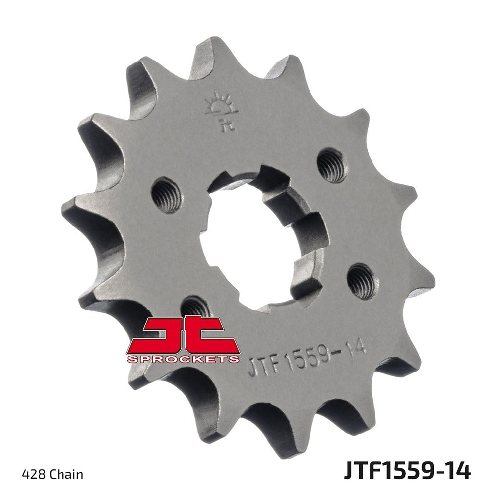 JT Front Sprocket Yamaha TW125 99-04, YS125 17-19, TW200 95-21