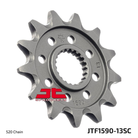 JT Front Sprocket Yamaha YZ125 05-22, WR250F 01-23, YZ250F 01-23 (Self Cleaning)