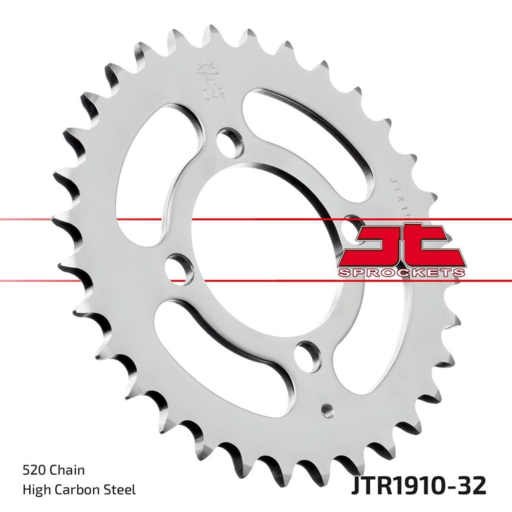 JT Rear Sprocket Aeon 125 Cobra 00-02, 180 Corbra 00-4, Yamaha YFA1 Breeze/Grizzly 89-12
