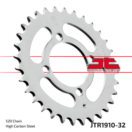 JT Rear Sprocket Aeon 125 Cobra 00-02, 180 Corbra 00-4, Yamaha YFA1 Breeze/Grizzly 89-12