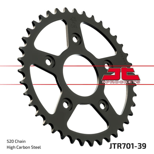 JT Rear Sprocket Aprilia 125 EFI Extrema 93-94, 125 AFI RS Replica 93-03, Cagiva 125 Raptor 03