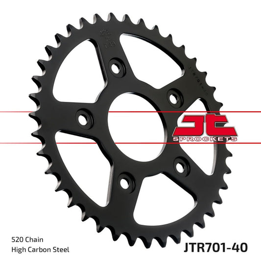 JT Rear Sprocket Aprilia 125 RS Extrema 04-05, 125 Tuareg Wind AE 89-90, 125 Tuono 03-07
