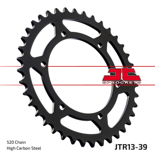 JT Rear Sprocket Aprilia 125 STX 84, Cagiva 125 Blues Custom 87-95, 125 Freccia C10 88-89