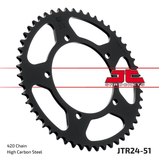 JT Rear Sprocket Aprilia 50 MX SM 03-06, 50 RX 98-05