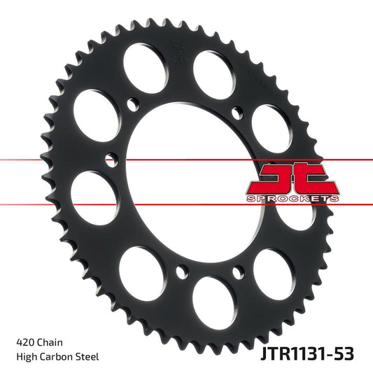 JT Rear Sprocket Aprilia 50 RX 16-17, 50 SX 06-11, Derbi 50 Senda R/SM models 00-17
