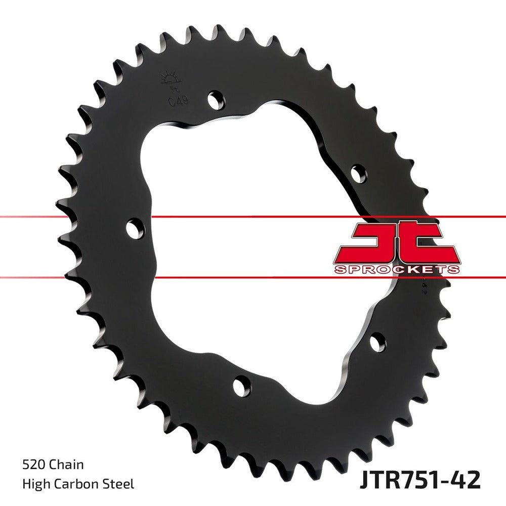JT Rear Sprocket Ducati 800 Monster S2R 05-07, 800 Monster 2SR Dark 06