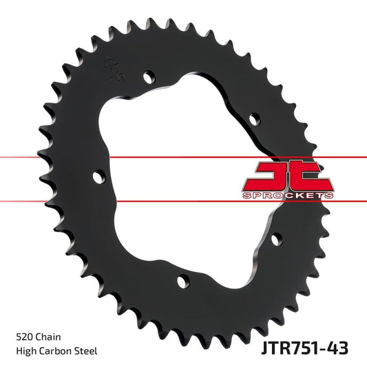 JT Rear Sprocket Ducati 950 Hypermotard 19-23 (All Models)