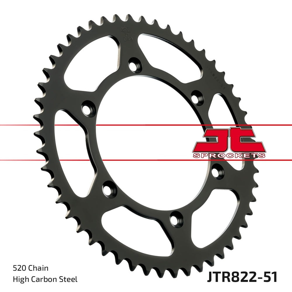 JT Rear Sprocket Gas Gas 200 EC 00-02, Husqvarna 350 TE 90-95, 449 TE 11-12, 511 TE 11-12
