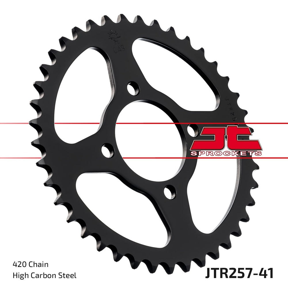 JT Rear Sprocket Honda C50 75-80, C50E Super Cub 84-85, C50E/LAG 88