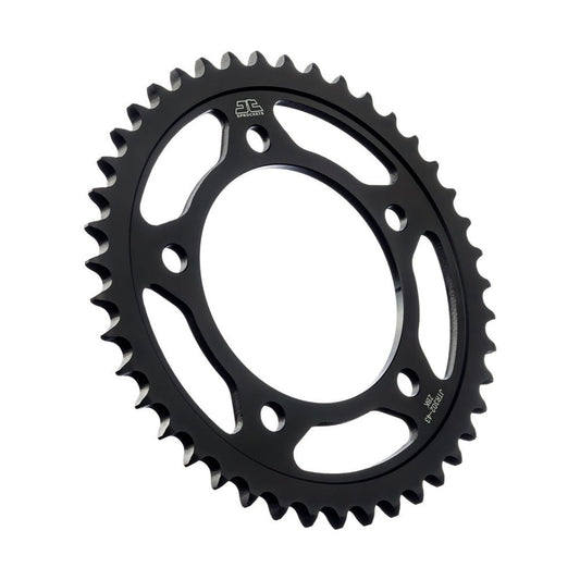 JT Rear Sprocket Honda CBR600F 91-96, CB900F Hornet 02-06, CBF1000F 06-10 (Black Zinc)