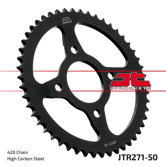 JT Rear Sprocket Honda CLR125 98-03, NX125 Transcity 89-98 (Dished Sprocket)