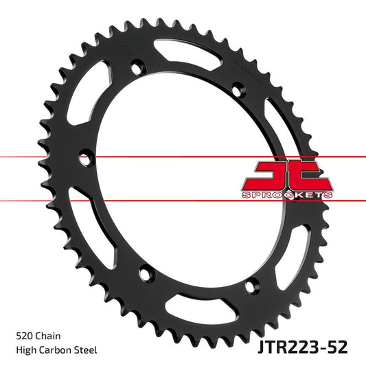 JT Rear Sprocket Husqvarna 125 CR 84-87, 125 WR Enduro 85-87, 430 CR 84-89, 500 CR 84-88