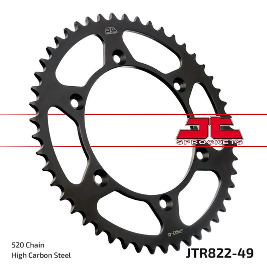 JT Rear Sprocket Husqvarna 125 SMS 00-12, Suzuki RM400 79-80, DR250S 90-93