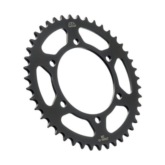JT Rear Sprocket Kawasaki EX250 Ninja 08-12, Yamaha MT-03 16-22, YZF-R3 15-22 (Black Zinc)
