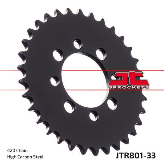 JT Rear Sprocket Kawasaki KLX110 03-09, Suzuki DR-Z110 03-05