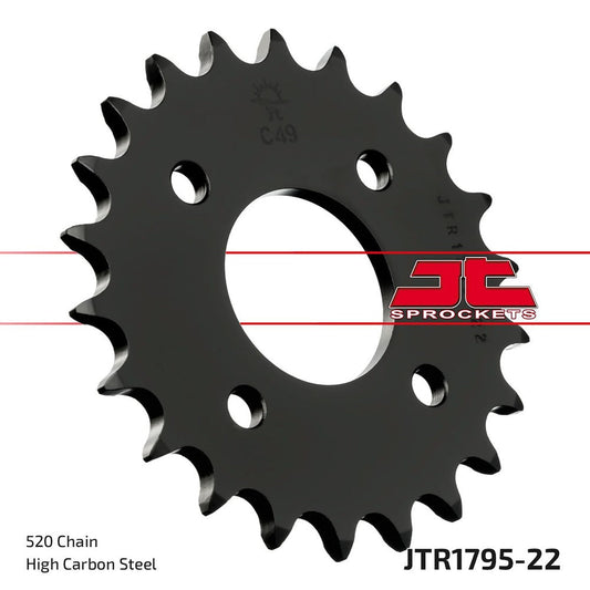 JT Rear Sprocket Kawasaki KSF80(KFX80) 03-06, Suzuki LT80 Quadsport 89-06