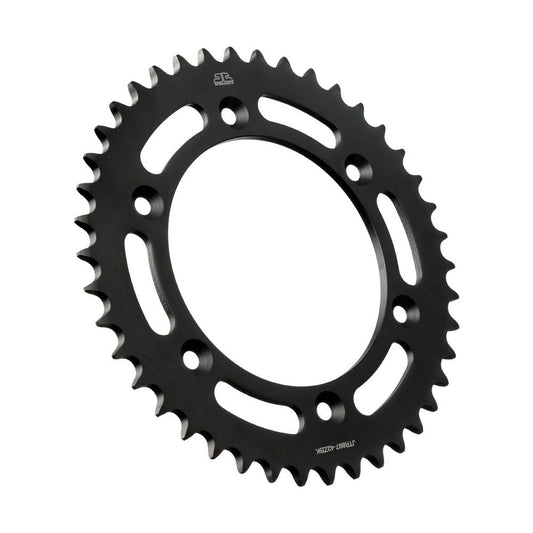 JT Rear Sprocket KTM 125 EXC Enduro 01-11, 640 LC4 Super Moto 99-06, 690 SMC R 12-22 (Black Zinc)