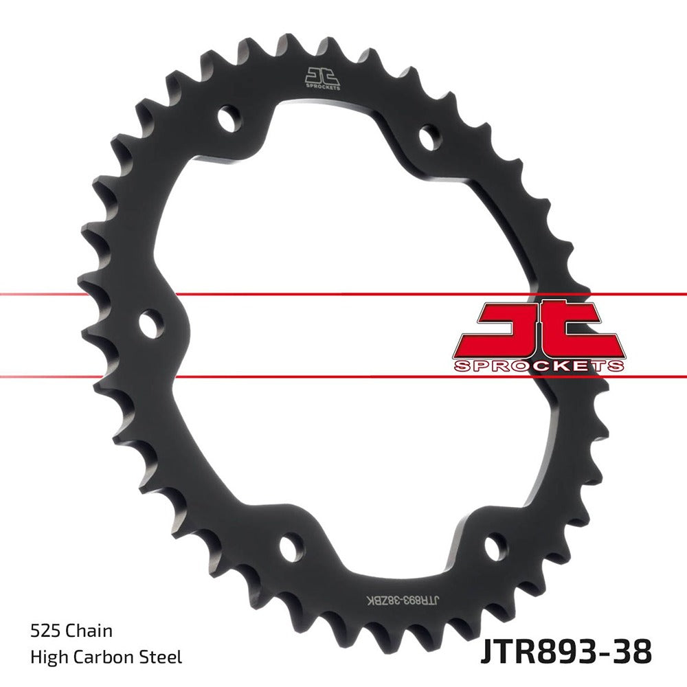 JT Rear Sprocket KTM 1290 Superduke 14-23(All Models), 1300 Brabus R 22-23 (Black Zinc)