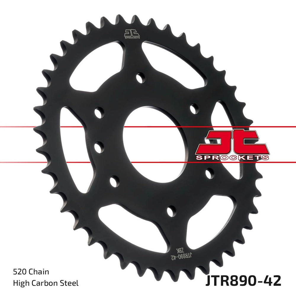 JT Rear Sprocket KTM 200 Duke 15-20, 200 RC 14-20 (Black Zinc)