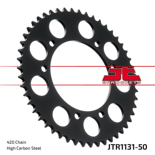 JT Rear Sprocket MBK 50 X-Limit SM 02, 50 X-Limit 03-06, Yamaha DT50R 03-06