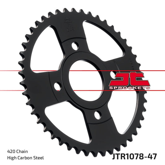 JT Rear Sprocket MBK X-Power 00-06, Yamaha TZR50RR 97-06, TZR50 X-Power 96-06