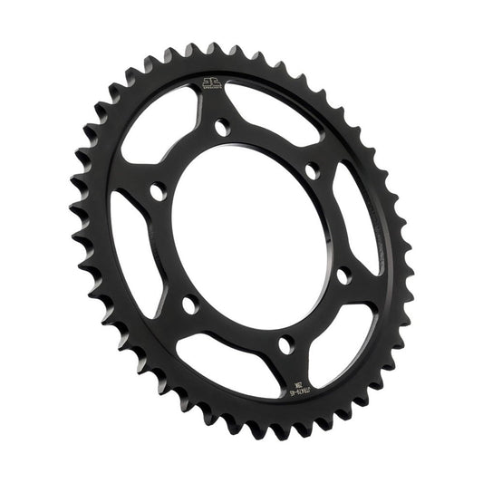 JT Rear Sprocket MUZ 1000SF 05, Yamaha FZ1 06-14, YZF-R1 04-08 (Black Zinc)