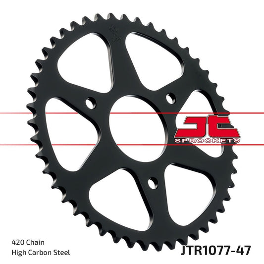 JT Rear Sprocket Rieju 50 Naked 04-09, 50 RS2 09, 50 RS2 Matrix 03-10, 50 RS2 Pro 09