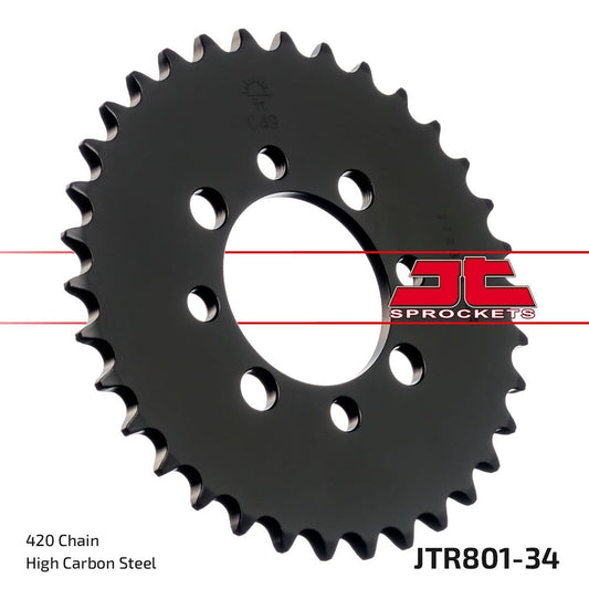 JT Rear Sprocket Suzuki FR70 75-87, FR80