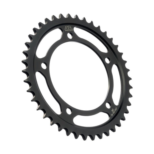JT Rear Sprocket Suzuki GSR750 11-17, GSX-R750 00-03, DL1000 02-19, DL1050 20-22 (Black Zinc)