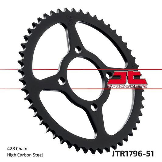 JT Rear Sprocket Suzuki RV125 Van Van 03-16