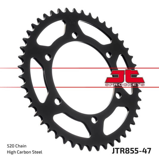 JT Rear Sprocket Yamaha DT250MX 80-82, MT-03 06-12