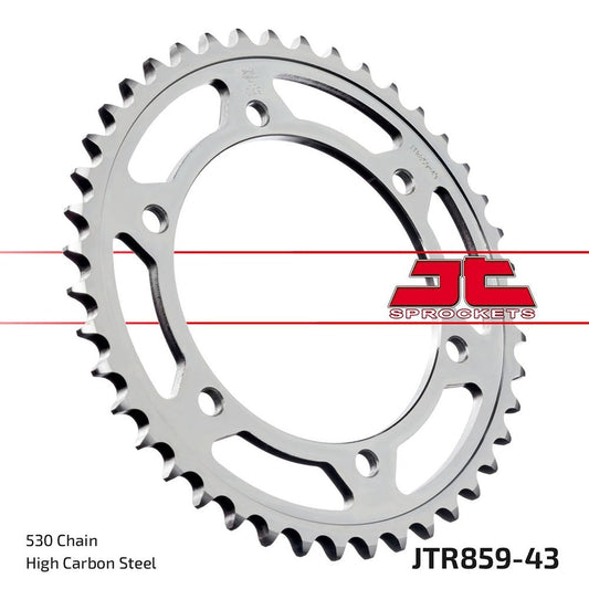 JT Rear Sprocket Yamaha FZR750R 89, YZF750R 93-97 (530 Conversion)