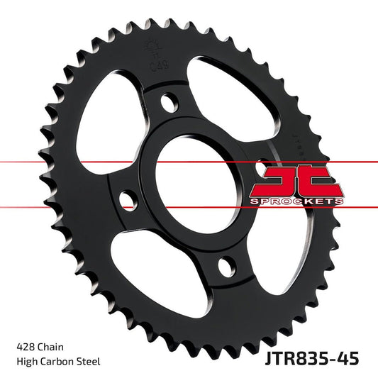 JT Rear Sprocket Yamaha RD125LC 85-87,TZR125 88-93