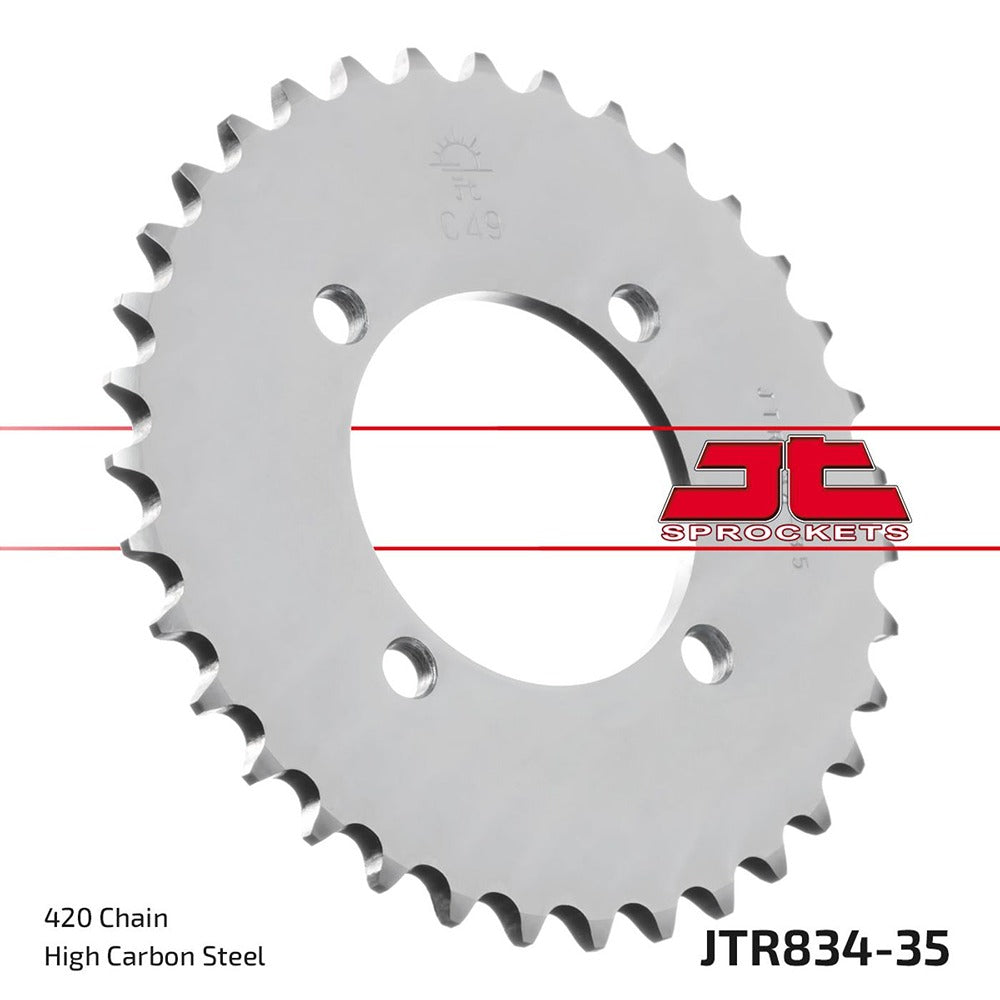 JT Rear Sprocket Yamaha TT-R90 00-04, TT-R90E 04-07, TT-R110E 08-21