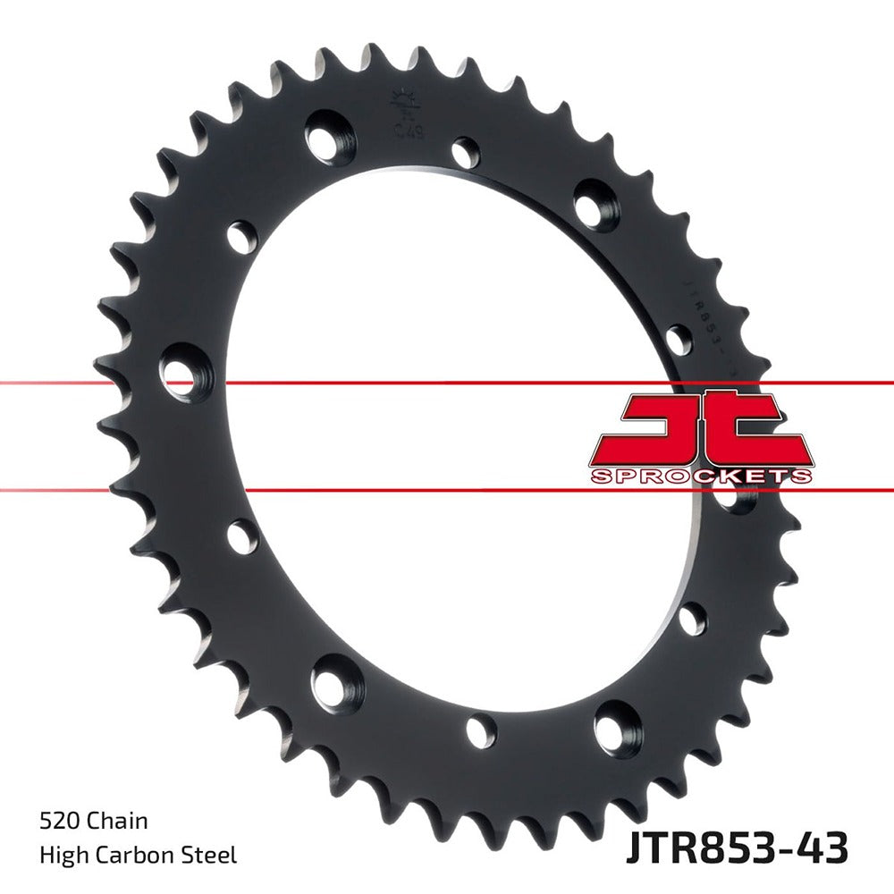 JT Rear Sprocket Yamaha TT250R 93-95, DT200R 89-95, DT400MX 77-78, XT500 77-85