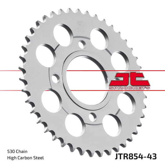 JT Rear Sprocket Yamaha XS250 (Alloy Wheel) 78-80, XS500 (Alloy Wheel) 76-77