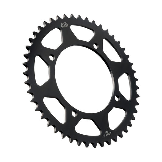 JT Rear Sprocket Yamaha XV125 97-01, TT600RE 04 (Black Zinc)