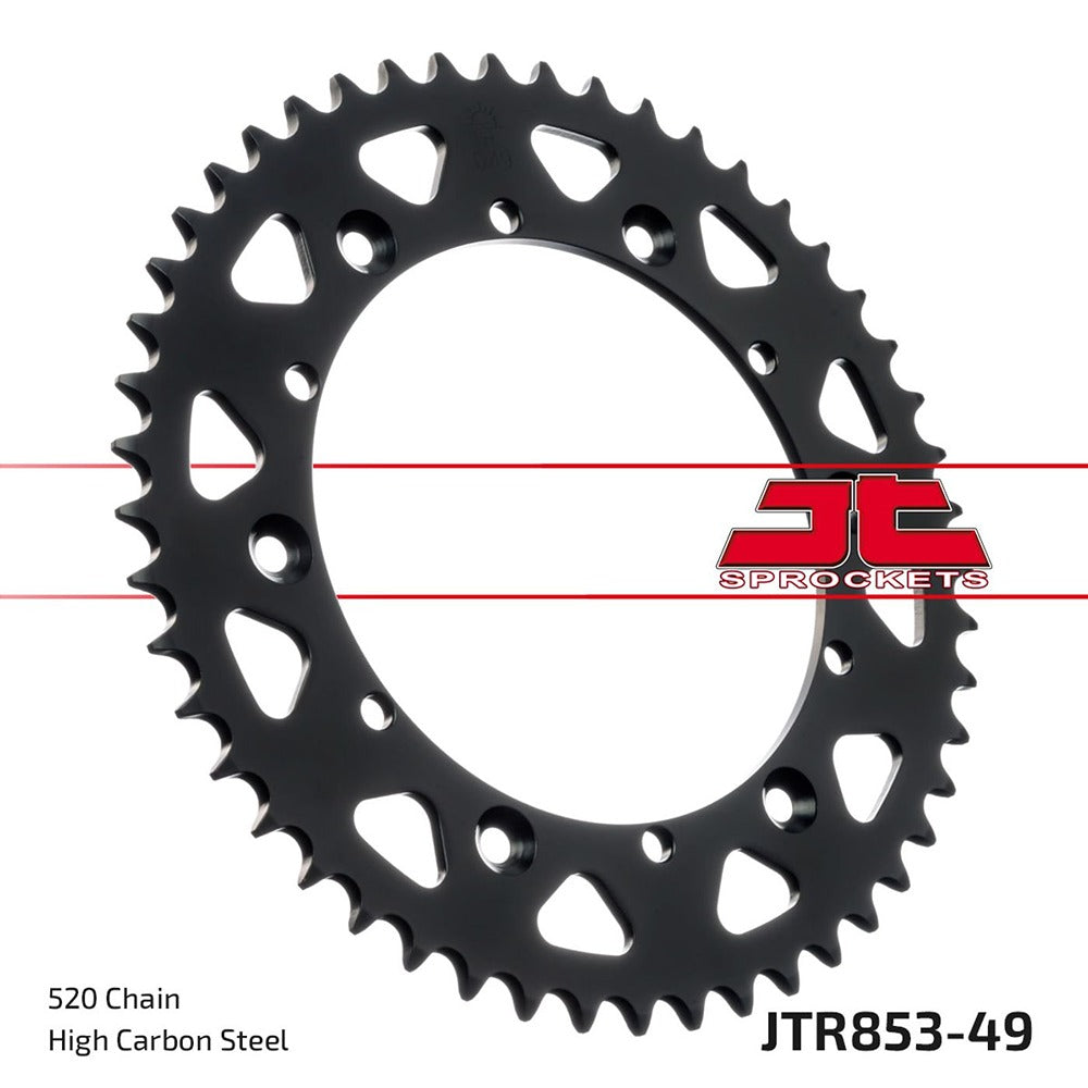 JT Rear Sprocket Yamaha YZ125 88, WR250 89, 97, YZ250 87-89, 92, 94-97, YZ400F 98