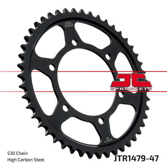 JT Rear Sprocket Yamaha YZF-R1 09-14 (Black Zinc)