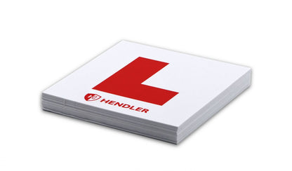 l plates stick on 2