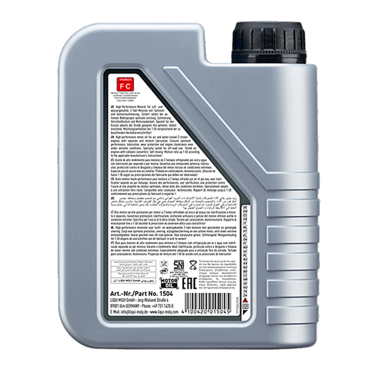 Liqui Moly 2T Street Motorbike Semi Synthetic Engine Oil