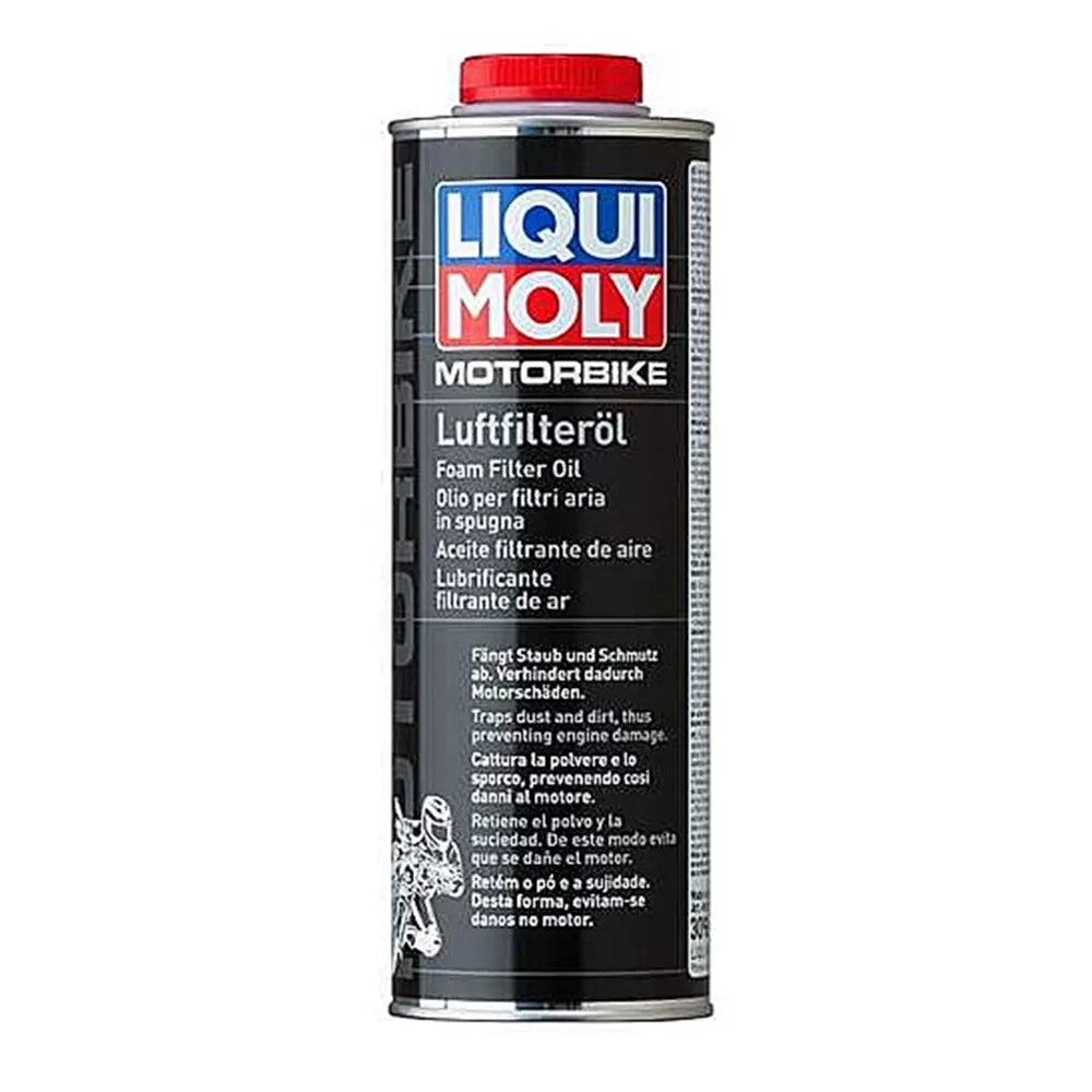liqui moly motorbike foam air filter oil 1 litre 1