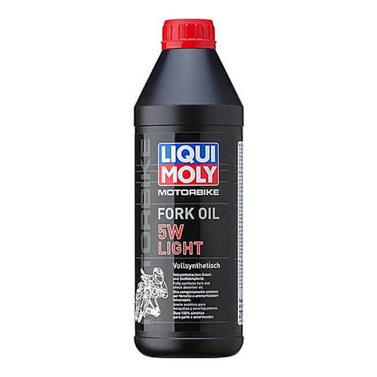 liqui moly motorbike fork oil 5w light 1 litre 1