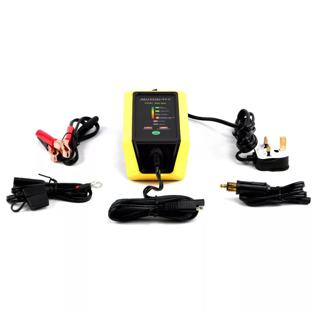 motobatt fat boy battery charger 12v pdcfb 1