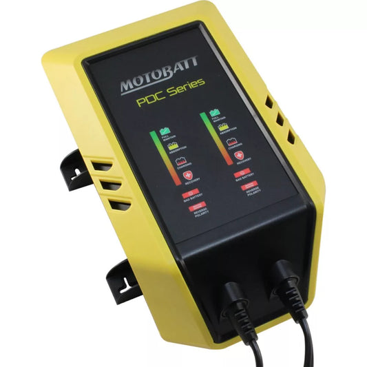 motobatt pdc2x2a 12v 2 station charger 3