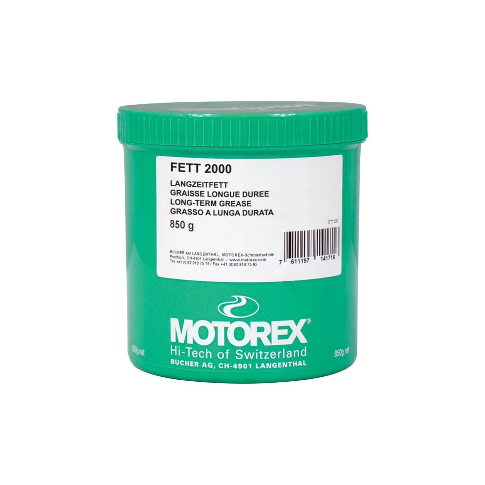 motorex 2000 long lasting waterproof grease 850g