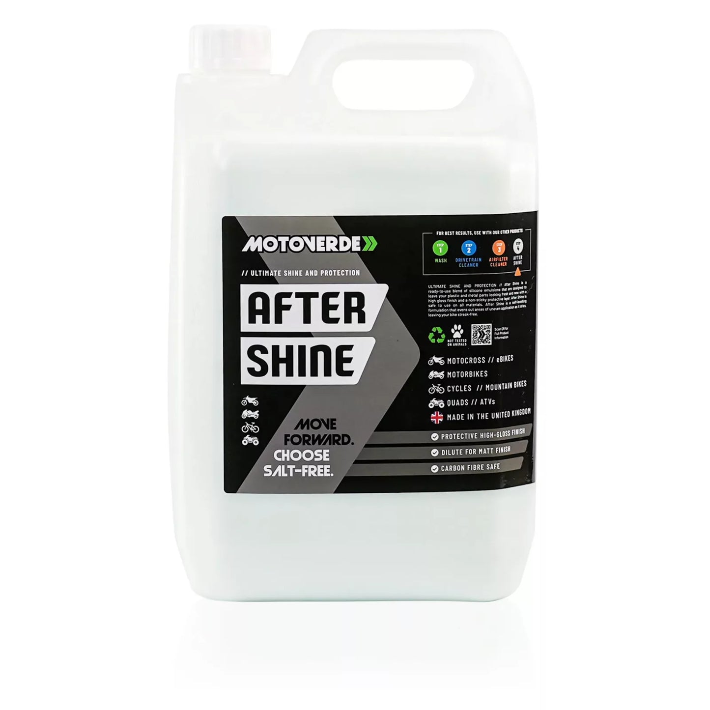 motoverde after shine milk cleaner 5 litres 1 jpg