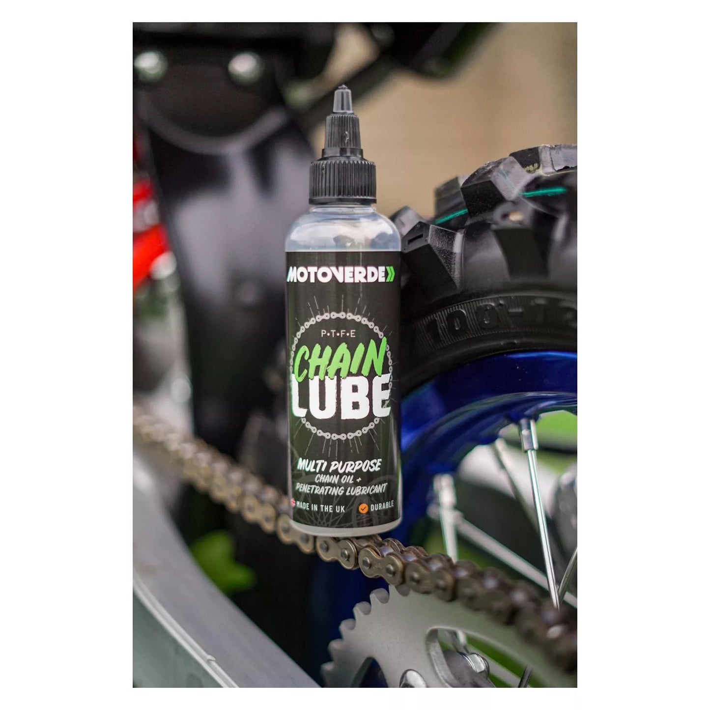 motoverde chain lube ptfe on off road 125ml 3 jpg
