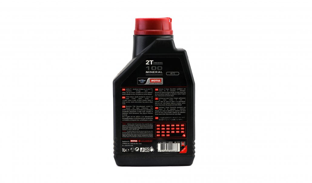 motul 100 2t mineral engine oil 1 litre 2